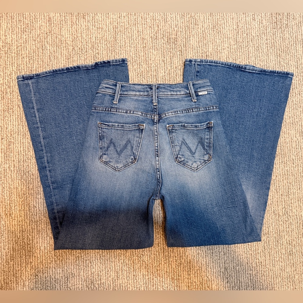 Mother Hustler Roller Ankle High on the Hog Jeans size 25 - Picture 5 of 13